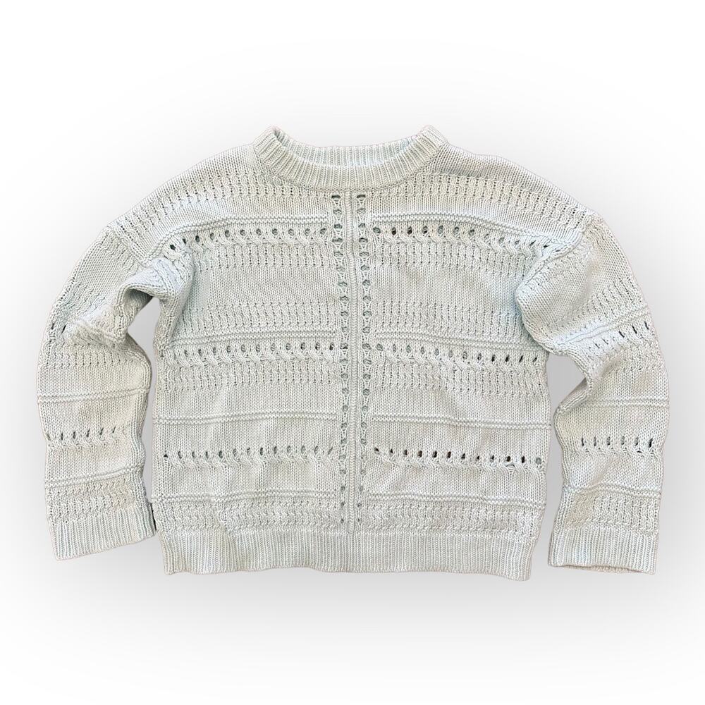 Marie Oliver Demi Sweater Light blue Cotton Size XS